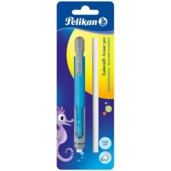 Pelikan Radierstift 807364, Nachfüllbar, Inkl. 1 Ersatzradiermine, Sortiert -Zebra Shop 042be2c4645e6ce2bec93ebbd104b6825297ecca radierstift pelikan 807364