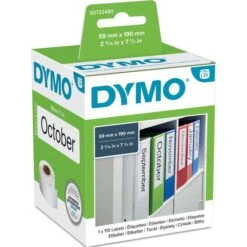Dymo 99019 Etiketten Label S0722480 Rückenschilder -Zebra Shop 087cd28db680e5ce372f150f398b1335526c8f7a dymo etiketten dymo 99019 s0722480 weiss