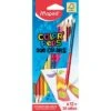Maped Buntstifte ColorPeps Duo M829600, Farbig Sortiert, Zweifarbig - 24 Farben, 12 Stück -Zebra Shop 0bb0d7c457d1ec784cd7b96276b34a6a642f68fc buntstifte maped colorpeps duo m829600