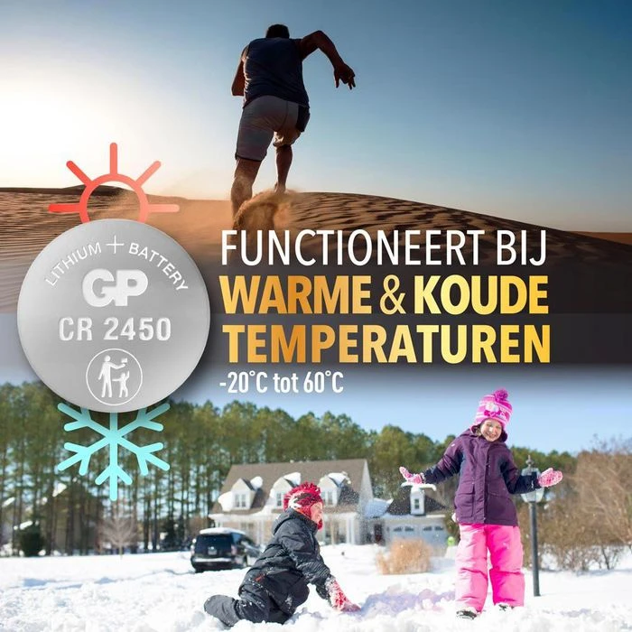 GP Knopfzelle Batteries CR2450, 600 MAh, Lithium, 5 Stück 7 GP Knopfzelle Batteries CR2450, 600 MAh, Lithium, 5 Stück – Bild 5