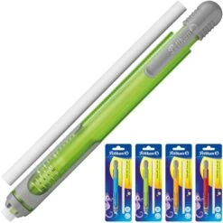 Pelikan Radierstift 807364, Nachfüllbar, Inkl. 1 Ersatzradiermine, Sortiert
