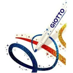 Giotto-Turbo-Glitter Filzstifte 4258 00, Glitzereffekttinte, 2,8mm, Auswaschbar, 8 Stück -Zebra Shop 1ad7cd7f145eaa8231170d86c89b8bdc2ea12c4c filzstifte giotto turbo glitter 4258 00