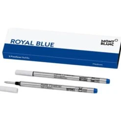 Montblanc Finelinerminen 124499, M, Royal Blue, Für Fineliner Montblanc 0,5mm Blau, 2 Stück