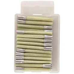 Ecobra Ersatzglaspinsel 760320, Ersatzfasereinsätze Für Glasradierer, 25 Stück