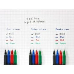 Pilot Tintenroller V-Ball Grip 10, 2233003, Gehäuse Blau/schwarz, 0,6mm, Schreibfarbe Blau -Zebra Shop 2ba3436f702d07fcbc20b19a4b4f0156dfe71541 tintenroller pilot v ball grip 10 2233003