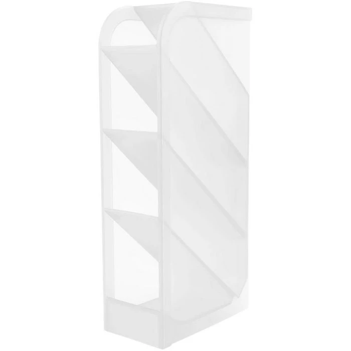 D.RECT Tisch-Organizer 110813, Kunststoff, 4 Fächer, Weiß 3 D.RECT Tisch-Organizer 110813, Kunststoff, 4 Fächer, Weiß