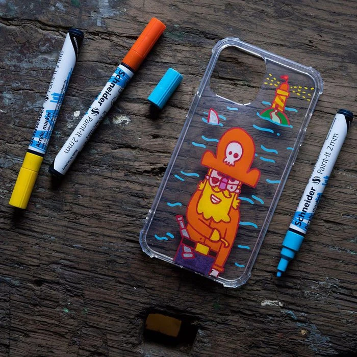 Schneider® Schneider Acrylmarker Paint-It 310, 50-120195, Set 1, Farbig Sortiert, Strichbreite 2mm, 6 Stück 9 Schneider® Schneider Acrylmarker Paint-It 310, 50-120195, Set 1, Farbig Sortiert, Strichbreite 2mm, 6 Stück – Bild 7