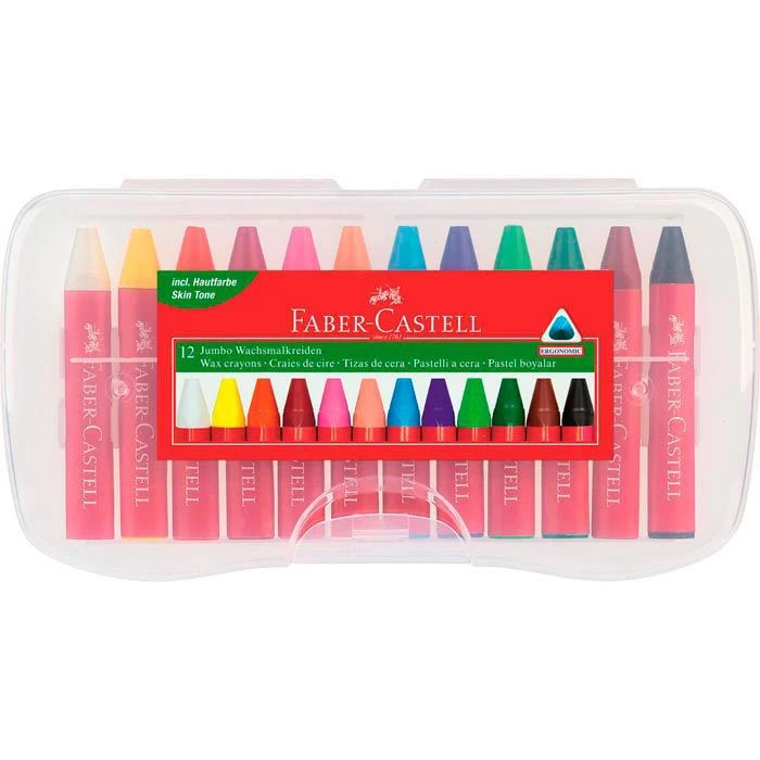 Faber-Castell Jumbo 120011 Wachsmalstifte 3 Faber-Castell Jumbo 120011 Wachsmalstifte