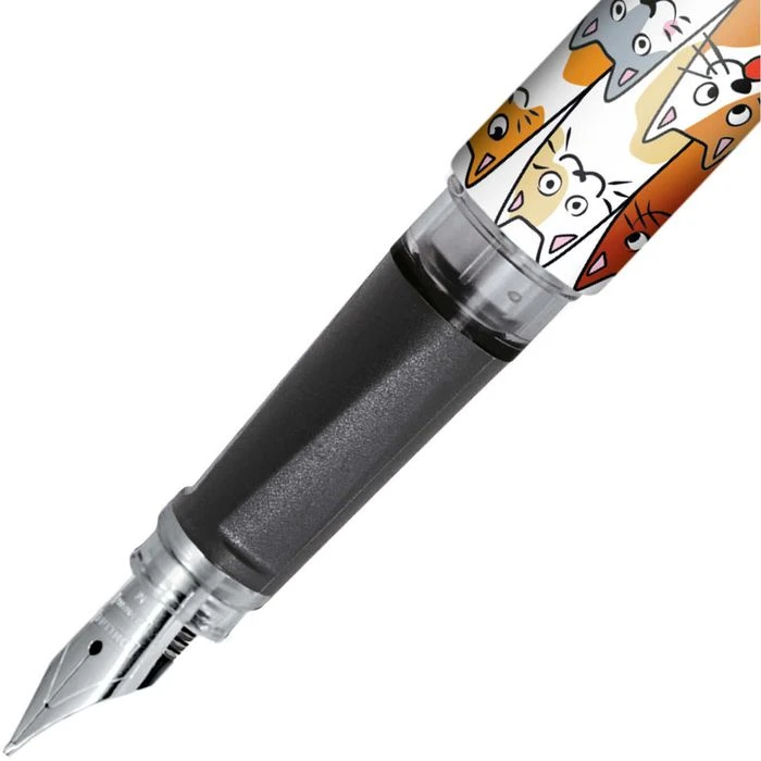 Online Füller Campus Fluffy Cats, 61337/3D, Gehäuse Metall, Muster, Feder M 4 Online Füller Campus Fluffy Cats, 61337/3D, Gehäuse Metall, Muster, Feder M – Bild 2