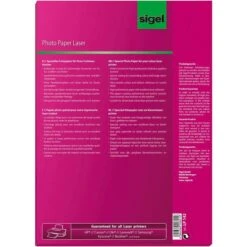 Sigel LP142 Photo-Papier Glossy A4 170g Farblaser -Zebra Shop 3f4641ca9e02c7128ac85107af35e09b8a1362fc fotopapier sigel lp 142 a4 100 blatt