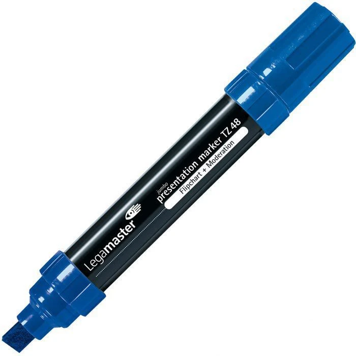 Legamaster Flipchartmarker TZ 48, Keilspitze, Strichbreite 4 - 12mm, 4 Stück 4 Legamaster Flipchartmarker TZ 48, Keilspitze, Strichbreite 4 - 12mm, 4 Stück – Bild 2
