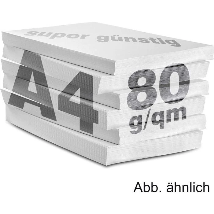 DataCopy Kopierpapier Everyday Printing, A4, 80g/qm, Hochweiß, 4-fach Gelocht, 500 Blatt 4 DataCopy Kopierpapier Everyday Printing, A4, 80g/qm, Hochweiß, 4-fach Gelocht, 500 Blatt – Bild 2