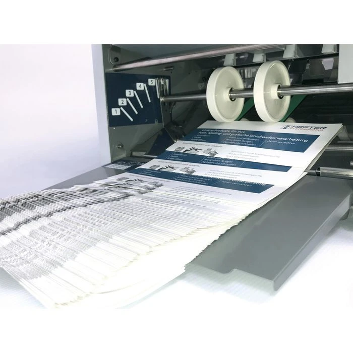 Hefter-Systemform Falzmaschine TF Mega A Plus, Bis DIN A3, Falzungen: 14.400 Blatt/h 5 Hefter-Systemform Falzmaschine TF Mega A Plus, Bis DIN A3, Falzungen: 14.400 Blatt/h – Bild 3