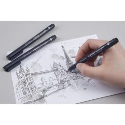Tombow® Tombow Fineliner Mono Drawing Pen WS-EFL-3P, Strichbreite 0,25, 0,35, 0,5 Mm, Schwarz, 3 Stück -Zebra Shop 4bbe76281578a2d19f5fe44f6209f91e8492de5e fineliner tombow mono drawing pen ws efl 3p