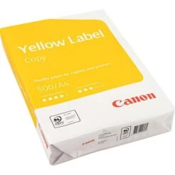 Canon® Canon Kopierpapier Yellow Label, A4, 80g/qm, Weiß, 500 Blatt -Zebra Shop 4ceb2db6f78385493f08507732d3b49753152dd5 kopierpapier canon yellow label a4
