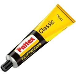 Pattex Alleskleber Classic, 125g, Kraftkleber, Mit Lösungsmittel, Hochwärmefest