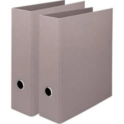 Rössler-Papier Ordner 1317452700 S.O.H.O., Karton, A4, 8,5cm, Taupe