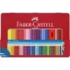 Faber-Castell Buntstifte Colour Grip 2001, 112448, Farbig Sortiert Im Metalletui, 48 Stück