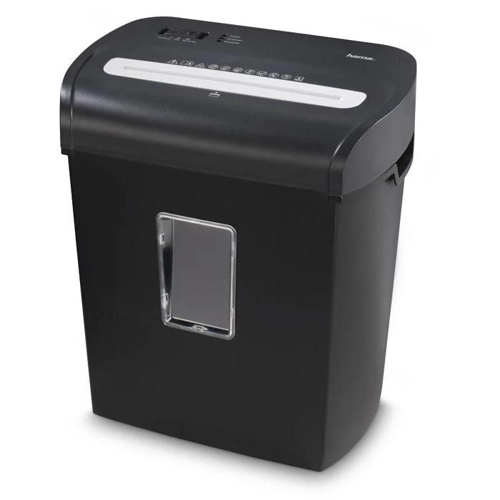 Hama Aktenvernichter Premium M8, 50545, Mikroschnitt 3 X 9mm, 8 Blatt, P5 3 Hama Aktenvernichter Premium M8, 50545, Mikroschnitt 3 X 9mm, 8 Blatt, P5