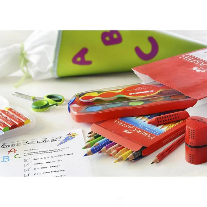 Faber-Castell Jumbo 120011 Wachsmalstifte 4 Faber-Castell Jumbo 120011 Wachsmalstifte – Bild 2