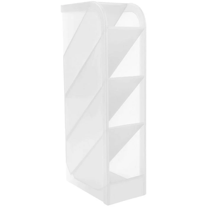 D.RECT Tisch-Organizer 110813, Kunststoff, 4 Fächer, Weiß 7 D.RECT Tisch-Organizer 110813, Kunststoff, 4 Fächer, Weiß – Bild 5