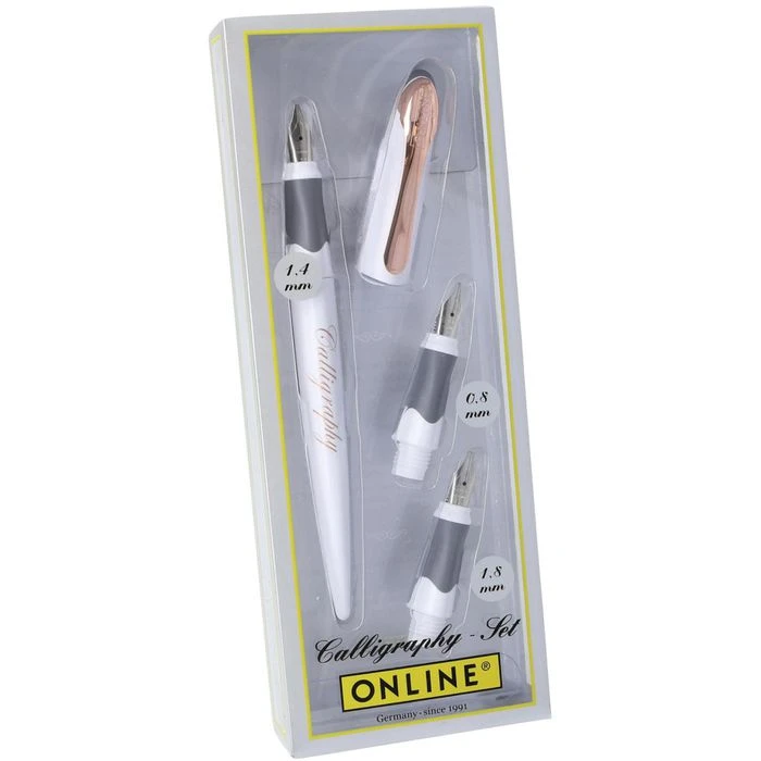 Online Schreibset Air Best Writer, 10056, Kalligrafie-Set, Füller Und Federn, Weiß 9 Online Schreibset Air Best Writer, 10056, Kalligrafie-Set, Füller Und Federn, Weiß – Bild 7