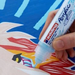 Edding Acrylmarker 5400 Acrylic 3D Double Liner, Gelbgrün Matt, Doppelspitze 2-3mm Und 5-10mm -Zebra Shop 6f7b3394128cf18e8083ffcc791dd9f716b91c88 acrylmarker edding 5400 acrylic 3d double liner