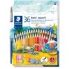 Staedtler Buntstifte Noris Aquarell 144 10ND36, Aquarellstifte Farbig Sortiert Mit Pinsel 36 Stück 2 Staedtler Buntstifte Noris Aquarell 144 10ND36, Aquarellstifte Farbig Sortiert Mit Pinsel 36 Stück -Zebra Shop 731a281e97f0df8c9c0249cf4faa638355f4201d buntstifte staedtler noris aquarell 144 10nd36