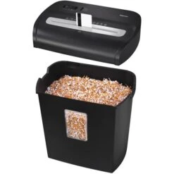 Hama Aktenvernichter Premium M8, 50545, Mikroschnitt 3 X 9mm, 8 Blatt, P5 8 Hama Aktenvernichter Premium M8, 50545, Mikroschnitt 3 X 9mm, 8 Blatt, P5 -Zebra Shop 7baab394d63f503f39c3e5866d1668074d36b49e aktenvernichter hama premium m8 50545