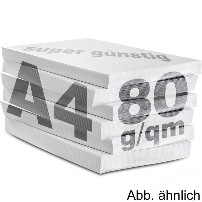 Inapa Tecno SuperSpeed A4 80g Kopierpapier 500 4 Inapa Tecno SuperSpeed A4 80g Kopierpapier 500 – Bild 2