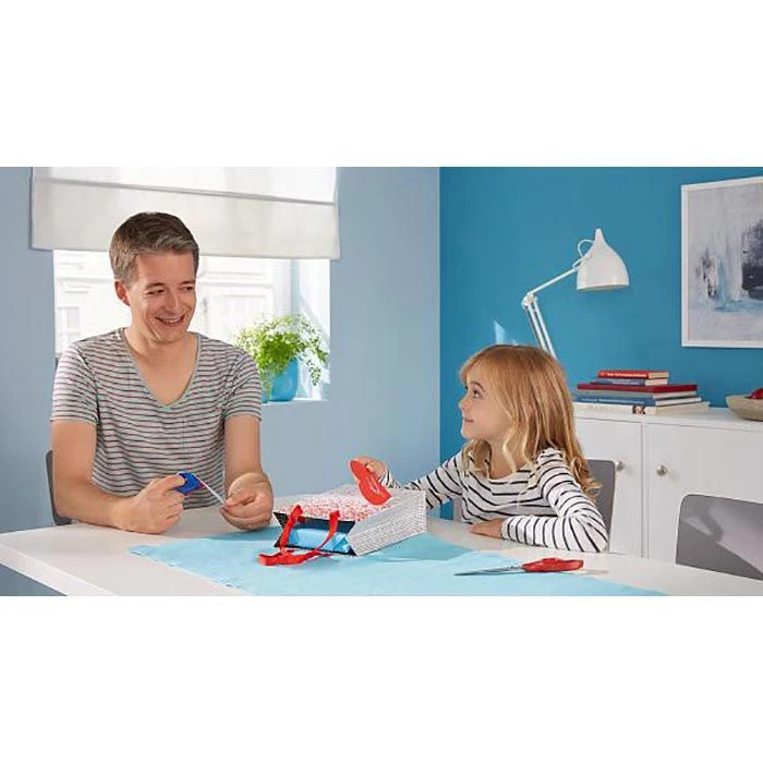 Tesa Klebefilmabroller 57858 Mini Abroller, Handabroller Für Kleberollen 19mm X 10m, Rot/blau 4 Tesa Klebefilmabroller 57858 Mini Abroller, Handabroller Für Kleberollen 19mm X 10m, Rot/blau – Bild 2