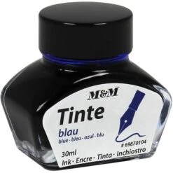 Tintenfass Böttcher-AG Blau, 30 Ml
