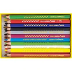 Eberhard Faber Eberhard-Faber Buntstifte TRI Winner, 518424, Dick, Farbig Sortiert, In Box, 24 Stück -Zebra Shop 824c6d8f5cc215b00e0ade0f309555c249c5c046 buntstifte eberhard faber tri winner 518424