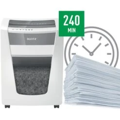 Leitz Aktenvernichter IQ Office Pro P5 8005-00-00, Mikroschnitt 2 X 15mm, 15 Blatt -Zebra Shop 841952e85f1836df8374f55993f9519188d9bb42 aktenvernichter leitz iq office pro p5 80050000