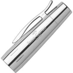 Faber-Castell E-Motion 148223 Füller Chrom/Holz B -Zebra Shop 8fae07638bb7865e739820243195e88bf4cd7239 fueller faber castell e motion 148223