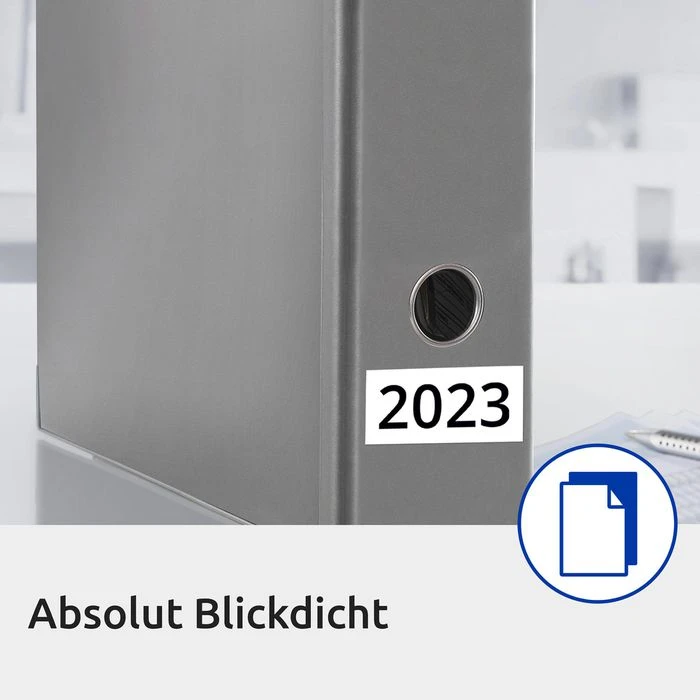 Zweckform Jahreszahlen 43-223, 2023, 60 X 24mm, Selbstklebend, 100 Etiketten 5 Zweckform Jahreszahlen 43-223, 2023, 60 X 24mm, Selbstklebend, 100 Etiketten – Bild 3