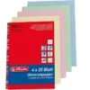 Herlitz Kopierpapier 5031612, A4, 80g/qm, Pastell Farbig Sortiert, 4 X 25 Blatt, 100 Blatt
