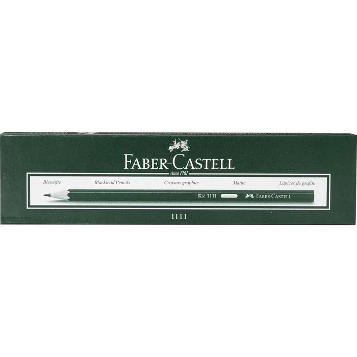 Faber-Castell 1111 Bleistifte HB 12 Stück 111100 4 Faber-Castell 1111 Bleistifte HB 12 Stück 111100 – Bild 2