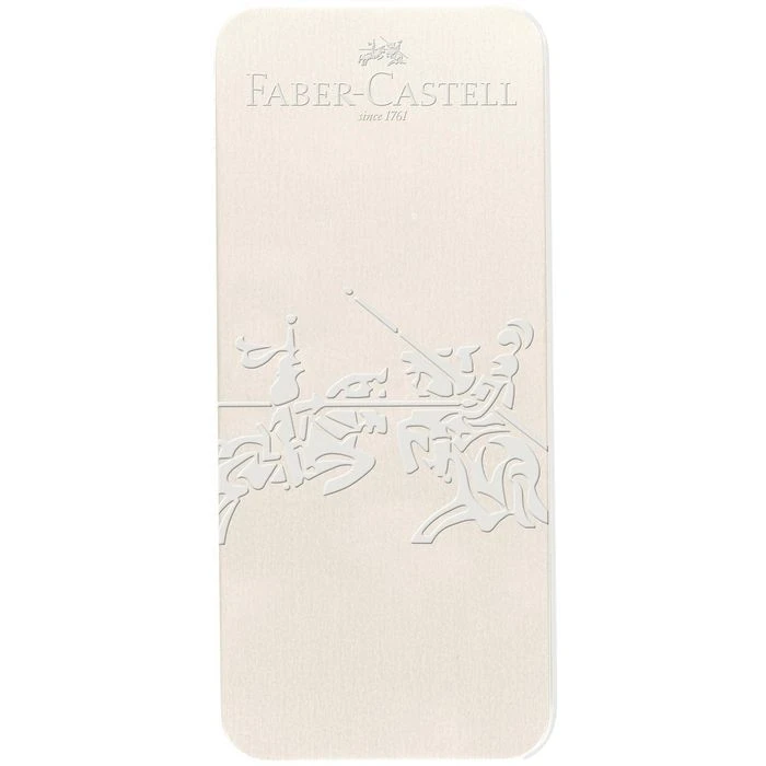 Faber-Castell Schreibset Grip 2010 Coconut Milk, Kugelschreiber & Füller, Etui Aus Metall 8 Faber-Castell Schreibset Grip 2010 Coconut Milk, Kugelschreiber & Füller, Etui Aus Metall – Bild 6