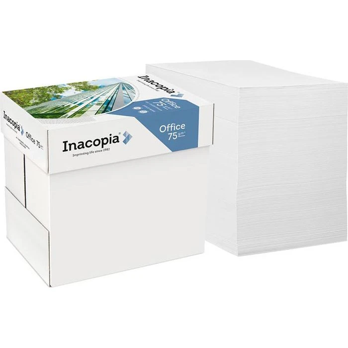 Inacopia Kopierpapier Office, A4, 75g/qm, Weiß, 500 Blatt 3 Inacopia Kopierpapier Office, A4, 75g/qm, Weiß, 500 Blatt