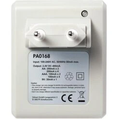 LogiLink Akku-Ladegerät PA0168, Für 4 NiMH, NiCd Akkus -Zebra Shop aa33fd3b0c94a479a33e82dd7d2fa95cf38bad7d akku ladegeraet logilink pa0168