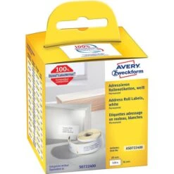 Avery Zweckform Für Dymo 99012 AS0722400 Etiketten