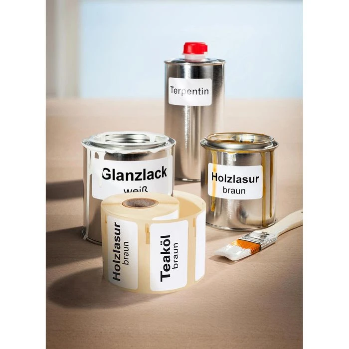 Zweckform Dymo-Etiketten Für Dymo 1933084, Weiß, 32x57mm 1 Rolle Adress-Etiketten Kunststoff Permanent 5 Zweckform Dymo-Etiketten Für Dymo 1933084, Weiß, 32x57mm 1 Rolle Adress-Etiketten Kunststoff Permanent – Bild 3