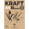 Clairefontaine Kraftpapier 975815C, A4, 120 G/m², Braun, 50 Blatt -Zebra Shop af0fa36718d18e6bd45d84af058c8a5e788f87f6 kraftpapier clairefontaine 975815c a4