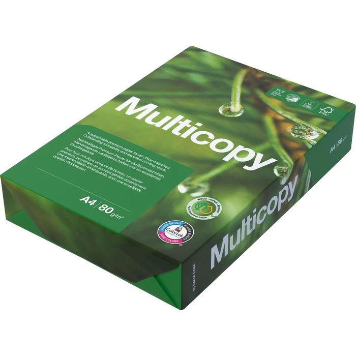 Multicopy Original Kopierpapier, Weiß, A4, 80g, 500 Blatt, Inapa, 88046505 3 Multicopy Original Kopierpapier, Weiß, A4, 80g, 500 Blatt, Inapa, 88046505