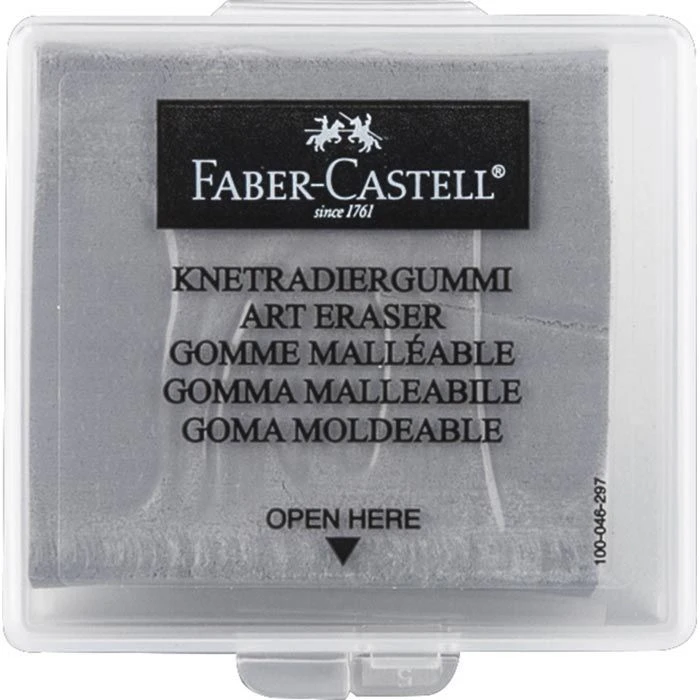 Faber-Castell Knetgummi Art Eraser 127220 Grau 3 Faber-Castell Knetgummi Art Eraser 127220 Grau