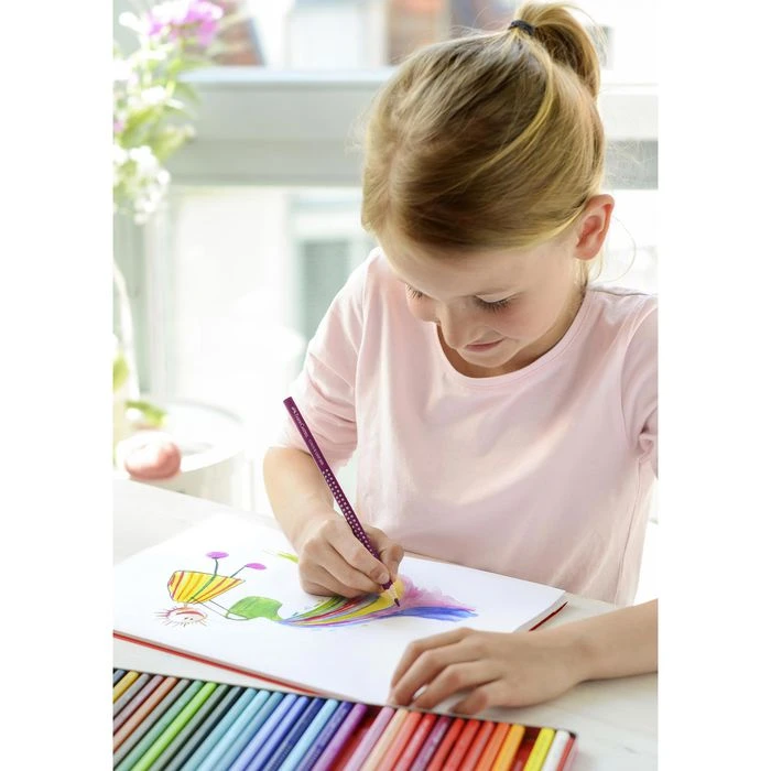 Faber-Castell Buntstifte Colour Grip 2001, 112448, Farbig Sortiert Im Metalletui, 48 Stück 7 Faber-Castell Buntstifte Colour Grip 2001, 112448, Farbig Sortiert Im Metalletui, 48 Stück – Bild 5