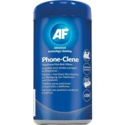 AF Reinigungstücher Phone-Clene, Reinigungstücher, Für Hotdesk-Telefone, 100 Tücher