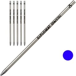 Diplomat Spacetec Gasdruckmine Kurzmine Blau M