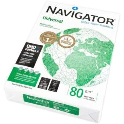 Navigator Universal Papier, 80g, A4, 500 Blatt, Weiß